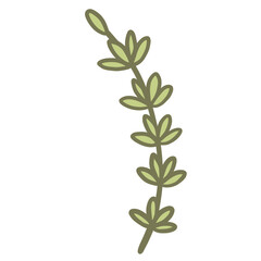 Obraz premium Flower Illustration Art Element Cute Drawn Floral Drawing