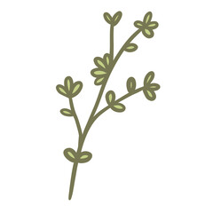 Flower Illustration Art Element Cute Drawn Floral Drawing