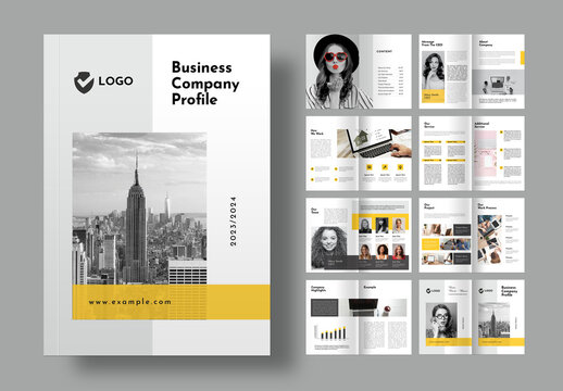 Company Profile Layout