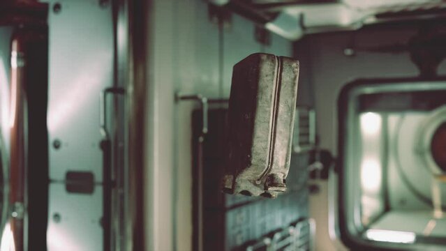 old fuel canister floating in internation space station