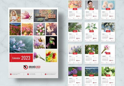 2023 Calendar Layout