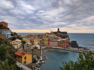 Scenic view in the Cinque Terre