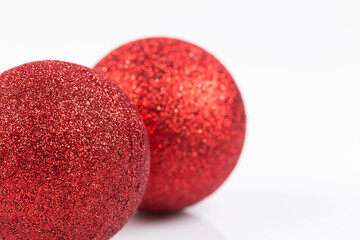 Red christmas ball