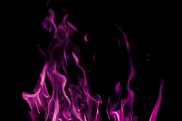 Pink flame smoke abstract background.