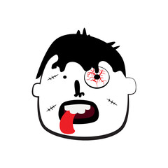 cartoon zombie