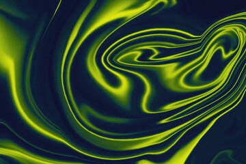 Marble texture seamless pattern background. Textile seamless pattern, vivid fluid art. Ebru aqua ink painting on water. Wavy lines, liquid ripples, green abstract liquify marbling