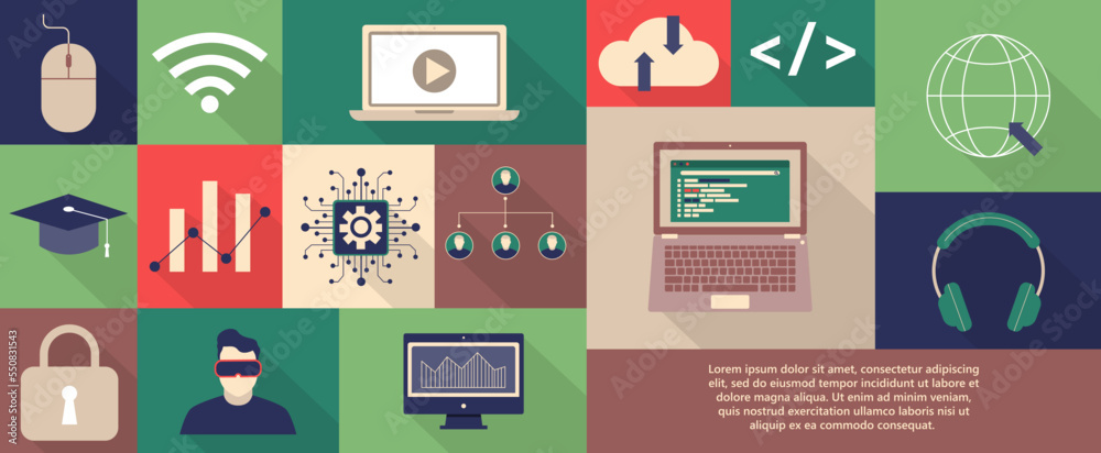 Wall mural web programming