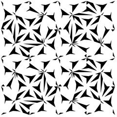 Monochrome Repeat Pattern.black and white grunge background.Abstract halftone pattern.