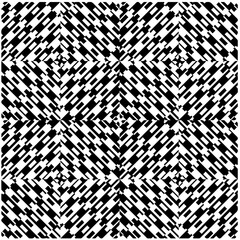 Monochrome Repeat Pattern.black and white grunge background.Abstract halftone pattern.