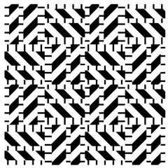 Fototapeta na wymiar Monochrome Repeat Pattern.black and white grunge background.Abstract halftone pattern.
