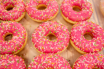 donuts with sprinkles