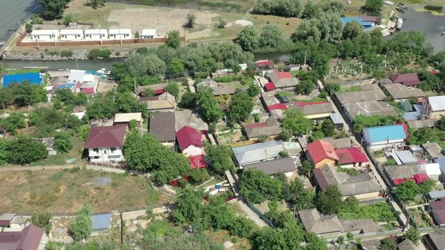 The village of Mila 23 in the Danube Delta in Romania