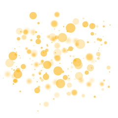 orange bubble. splash of orange juice