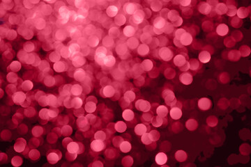 Red festive sparkling background. Backdrop for Valentine's Day.