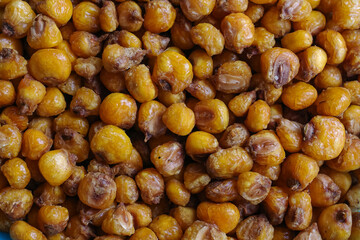 home food, corn cooked by frying