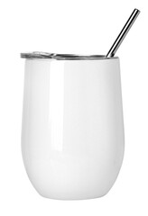 Blank Stainless Steel Stemless Wine Glass Tumbler