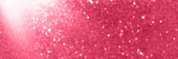 Blurred background. Trendy color 2023. Viva magenta color background.