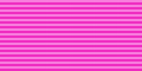 Striped pattern. Barbie Pink texture Seamless Vector stripe pattern. Horizontal parallel stripes. For Wallpaper wrapping fabric. Textile swatch. Abstract geometric background. Vivid pink Simple design