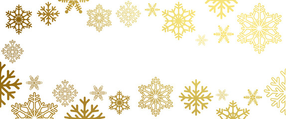Gold snowflake element, falling snow, winter theme design, christmas, holiday, free copy space, minimal background, isolated, luxury particle, icon, cold pattern, xmas idea