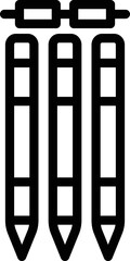 Wickets Vector Icon Design Illustration