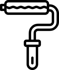 Paint roller Vector Icon Design Illustration