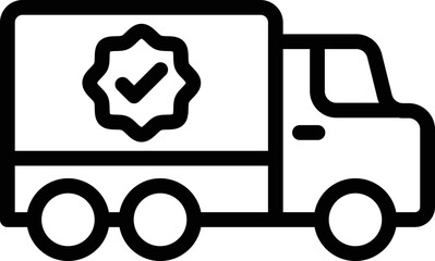 Shipping Vector Icon Design Illustration