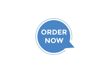 Order now button. web banner template Vector Illustration