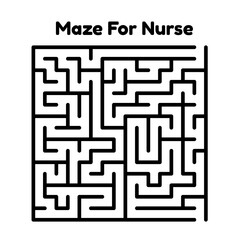 Maze For Nurse