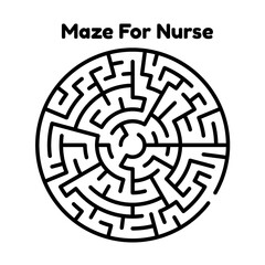 Maze For Nurse