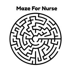 Maze For Nurse