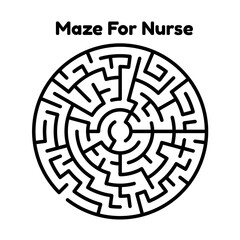 Maze For Nurse