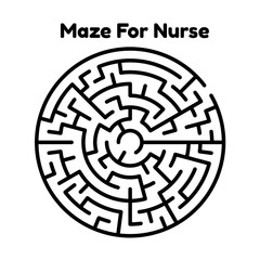 Maze For Nurse