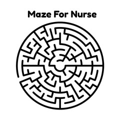 Maze For Nurse