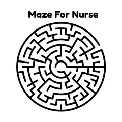 Maze For Nurse