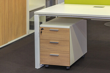 Under Work Desk Cabinet