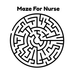 Maze For Nurse