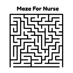 Maze For Nurse