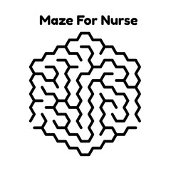 Maze For Nurse