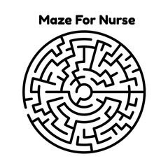 Maze For Nurse