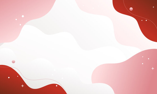 Fluid Gradient Abstract Background with Curve Shapes