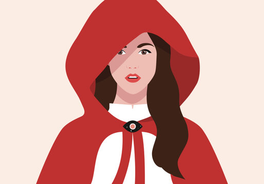 Portrait of Little Red Riding Hood