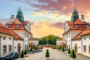 Sprudelhof, Bad Nauheim, Hessen, Deutschland 