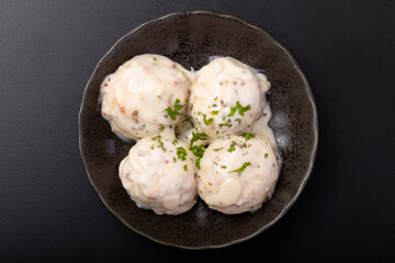 豆腐ハンバーグ　(ホワイトソース)