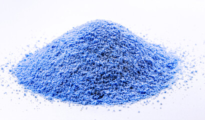 powder fertilizer, blue color, NPK, water soluble, soil amendment, agribusiness industry