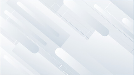 Minimal geometric white light background abstract design. Elegant white background with shiny lines. Vector illustration abstract graphic design banner pattern background template.