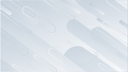 Minimal geometric white light background abstract design. Elegant white background with shiny lines. Vector illustration abstract graphic design banner pattern background template.