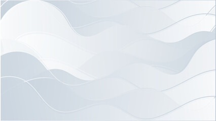 Minimal geometric white light background abstract design. Elegant white background with shiny lines. Vector illustration abstract graphic design banner pattern background template.