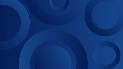 Abstract design with dark blue geometric background. Blue background. Vector abstract graphic design banner pattern background template.