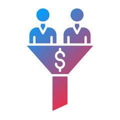 Sales Funnel Icon Style