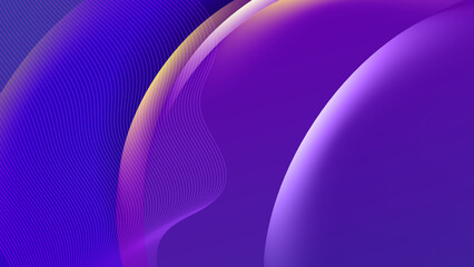 Modern abstract blue background with colorful gradient composition and 3d dynamic concept. Vector illustration. Minimal color gradient texture banner template.